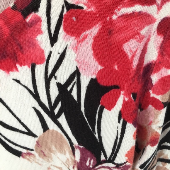 Josef A flowered cardigan sweater - Picture 4 of 7